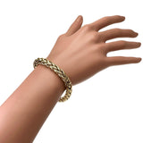 中空 編みロープ風デザイン ブレスレット K18YGイエローゴールド 18金 24.8g 17.6cm レディース
【中古】【真子質店】【BL】




【MaKDx】
【ex】