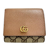 【GUCCI/グッチ】 GGマーモント 598587 二つ折り財布 レザー/GGスプリームキャンバス ベージュ レディース【中古】【真子質店】【BL】




【IMox】