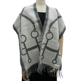 [HERMES] Kazak Key Collection Muffler Cashmere Grey Unisex [Used] [Makoto Shichiten] [GD]

[MoMox]