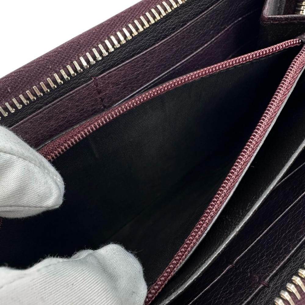 GUCCI/グッチ】 224253 ディアマンテ ラウンドファスナー 長財布
