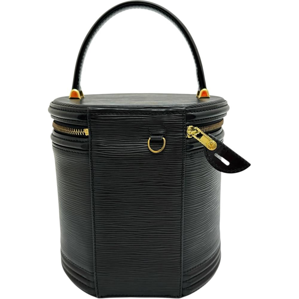 ルイヴィトン エピ カンヌ ハンドバッグ ノワール 黒ヴィンテージ M48032 LOUIS VUITTON/ルイ・ヴィトン】 M48032 エピ カンヌ バニティバッグ