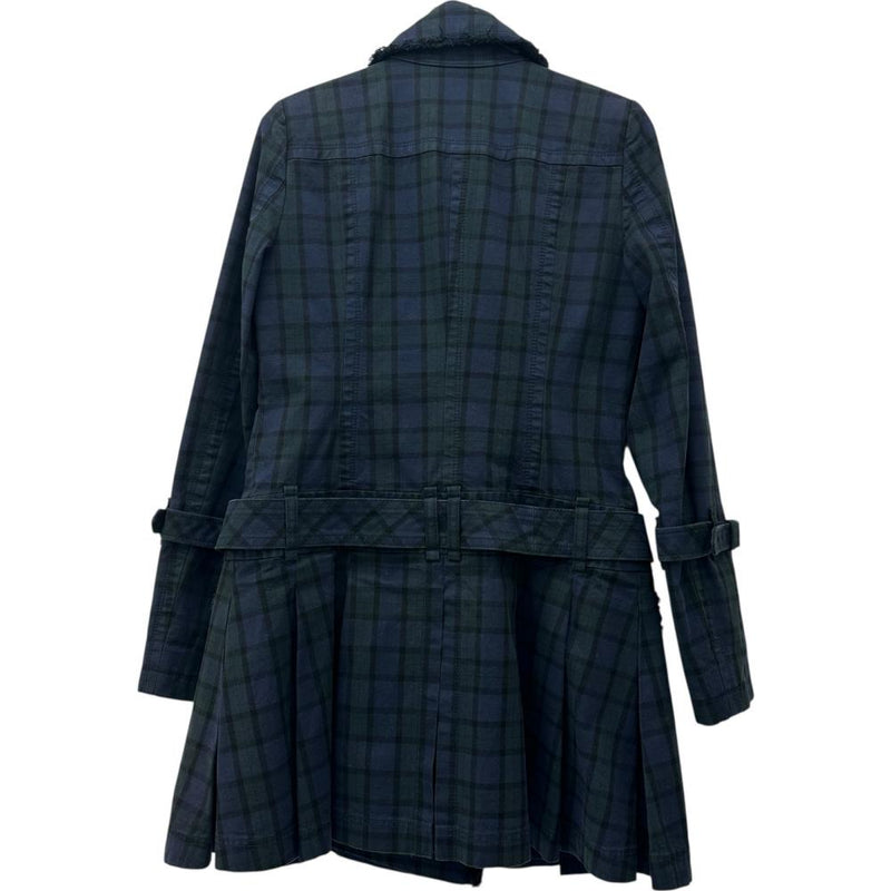 【美品】BURBERRY BLUE LABEL チェック柄トレンチコート 36 BURBERRY BLUE LABEL/バーバリーブルーレーベル】 チェック柄 トレンチ