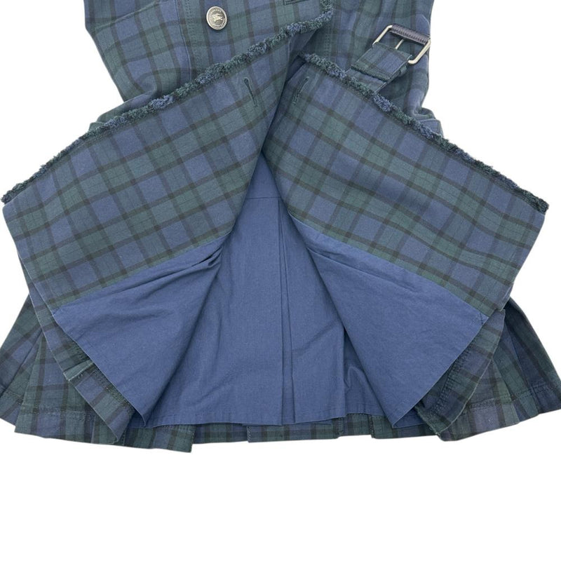 バーバリーブルーレーベル　チェック　コート BURBERRY BLUE LABEL/バーバリーブルーレーベル】 チェック柄 トレンチ