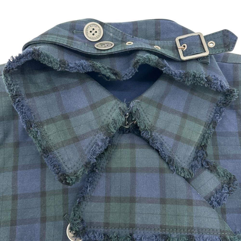 BURBERRY BLUE LABEL/バーバリーブルーレーベル】 チェック柄 トレンチ