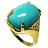 18号 三越ジュエリー トルコ石/ターコイズ 8.66ct ダイヤモンド 計0.10ct リング・指輪 K18ゴールド 18金 8.2g レディース
【中古】【真子質店】【NN】




【IMaMoMa】