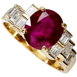 Burmese (minor) Ruby 2.098ct Diamond Ring K18 Gold 18K 4.8g Ladies Ring No. 15
[Used] [Makoto Shichiten] [NN]




[TMaSMi]