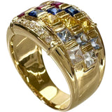 14.5号 マルチカラーサファイア 2.34ct ダイヤモンド 0.08ct リング・指輪 K18ゴールド 18金 8.2g レディース
【中古】【真子質店】【NN】




【IMoDx】