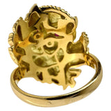 14号 フクロウ ルビー 計0.10ct リング・指輪 K18ゴールド 18金 8.8g レディース
【中古】【真子質店】【NN】




【IMaTx】