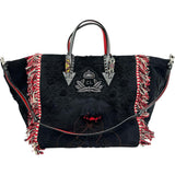 [Christian Louboutin] Portgaba 395183 2WAY Tote Bag Cotton Canvas Black/Multi-color/Silver Hardware Women's [Used] [Makoto Shichiten] [BL]

[MiMix]
