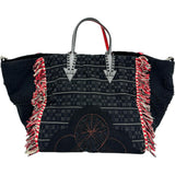 [Christian Louboutin] Portgaba 395183 2WAY Tote Bag Cotton Canvas Black/Multi-color/Silver Hardware Women's [Used] [Makoto Shichiten] [BL]

[MiMix]