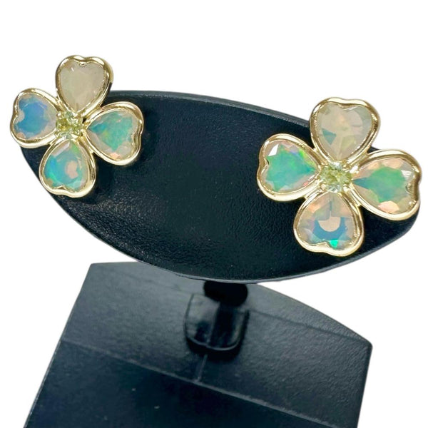 フラワー/花デザイン サファイア 1.77ct ダイヤモンド 0.05ct