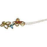 バタフライモチーフ シトリン/ブルートパーズ/ペリドット 0.50ct ネックレス K18ゴールド 18金 2.1g 45.5cm レディース
【中古】【真子質店】【NN】




【MaIK】
