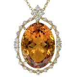 シトリン 18.68ct ダイヤモンド 0.67ct ネックレス K18ゴールド 18金 13.5g 50.5cm レディース
【中古】【真子質店】【NN】




【IMiMaS】