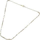 切子デザイン ネックレス K18ゴールド 18金 3.9g 41cm レディース
【中古】【真子質店】【BL】




【YIx】
【ex】