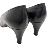 CHANEL Coco Mark Pumps Leather Black Women's [Used] [Makoto Shiten] [GD]

[Yx]