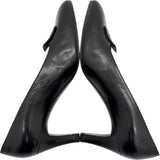 CHANEL Coco Mark Pumps Leather Black Women's [Used] [Makoto Shiten] [GD]

[Yx]