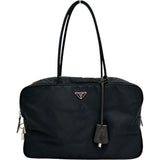 【PRADA/普拉达】BR0435 三角标手提包 尼龙 黑色/银色五金 女士【中古】【真子质店】【BL】




【TMox】