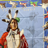 【HERMES/エルメス】 カレ90 「PANI LA SHAR PAWNEE」 スカーフ シルク100％ ブルー/マルチカラー レディース【中古】【真子質店】【GD】




【ITx】