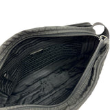 [PRADA] Triangle Plate Camera Bag Shoulder Bag Nylon Black/Silver Hardware Ladies [Used] [Makoto Shiten] [BL]

[MaSY]