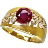 No. 18 Burmese Ruby 1.062ct Diamond 0.24ct Ring K18 Gold 18K 5.6g Ladies
[Used] [Makoto Shichiten] [NN]




[IMixD]