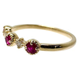 5号 ルビー ダイヤモンド リング・指輪 K10ゴールド 10金 1.0g レディース
【中古】【真子質店】【NN】




【Kx】