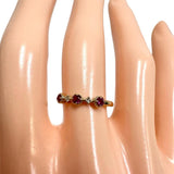 5号 ルビー ダイヤモンド リング・指輪 K10ゴールド 10金 1.0g レディース
【中古】【真子質店】【NN】




【Kx】