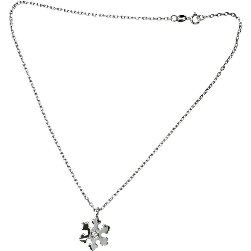 BVLGARI/ブルガリ】 スノーフレーク ダイヤモンド ネックレス K18WG