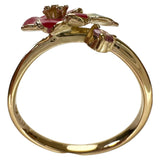 11号 エナメル フラワー 花　 ピンクサファイア 0.08ct リング・指輪 K18ゴールド 18金 2.5g レディース
【中古】【真子質店】【NN】




【DIMi】