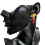 血赤珊瑚 計8.25ct ピアス K24ゴールド 24金（純金）/K18ゴールド 18金/(珊瑚枠もK18分析済) 7.0g レディース
【中古】【真子質店】【NN】




【SSx】