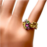 5.5号【IWAKURA KOJI/岩倉康二】 マルチ石 リング・指輪 K18ゴールド 18金/Pt900プラチナ 5.7g レディース
【中古】【真子質店】【BL】




【IMaTx】