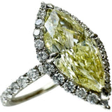 12号 钻石（估计为艳彩黄-SI2级） 1.226ct 钻石 0.43ct 戒指 Pt900铂金 3.1g 女士
【二手】【真子质店】【NN】




【IKYx】