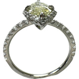 12号 钻石（估计为艳彩黄-SI2级） 1.226ct 钻石 0.43ct 戒指 Pt900铂金 3.1g 女士
【二手】【真子质店】【NN】




【IKYx】
