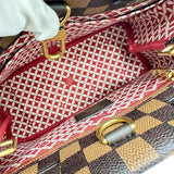 【LOUIS VUITTON/ルイ・ヴィトン】 ダミエ N40810 ファレル×NIGO ショッパートート MINI Limited Edition 2WAYハンド＆ショルダー トートバッグ PVC ブラウン/ゴールド金具 レディース【中古】【真子質店】【BL】




【DxST】