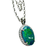 Black Opal 7.90ct Diamond 0.56ct Necklace Pt900 Platinum/Pt850 Platinum 18.9g 50cm Ladies
【Used】【Makoto Shiten】【NN】




【MaKSMo】
