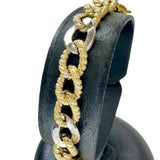 イタリアンジュエリー ilgiglio(イルジリオ) チェーンブレス ブレスレット K18YGイエローゴールド 18金/K18WGホワイトゴールド 18金 5.1g 16cm レディース
【中古】【真子質店】【BL】




【SxT】
【ex】