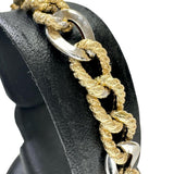 イタリアンジュエリー ilgiglio(イルジリオ) チェーンブレス ブレスレット K18YGイエローゴールド 18金/K18WGホワイトゴールド 18金 5.1g 16cm レディース
【中古】【真子質店】【BL】




【SxT】
【ex】