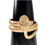 14号 スネーク/蛇 ダイヤモンド リング・指輪 K18ゴールド 18金 7.4g レディース
【中古】【真子質店】【NN】




【IIMox】