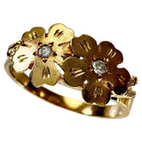 13号 桜モチーフ ダイヤモンド リング・指輪 K18ゴールド 18金 2.6g レディース
【中古】【真子質店】【NN】




【Dxx】