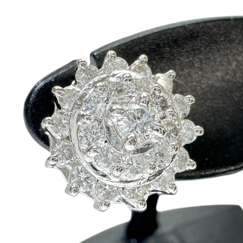 ダイヤモンド 0.52/0.52ct ピアス Pt900プラチナ 4.2g レディース