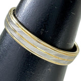 15号 平打ち コンビデザイン リング・指輪 K18ゴールド 18金/Pt900プラチナ 2.7g レディース
【中古】【真子質店】【BL】




【IMix】
【ex】