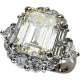 Size 13 Emerald-cut Diamond (LY-SI1-FAINT) 3.747ct Diamond 1.28ct Ring・Finger Ring Pt900 Platinum 9.5g Ladies
【Used】【Makoto Shichiten】【NN】




【Dxxx】