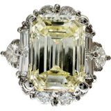 Size 13 Emerald-cut Diamond (LY-SI1-FAINT) 3.747ct Diamond 1.28ct Ring・Finger Ring Pt900 Platinum 9.5g Ladies
【Used】【Makoto Shichiten】【NN】




【Dxxx】