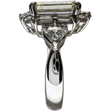 Size 13 Emerald-cut Diamond (LY-SI1-FAINT) 3.747ct Diamond 1.28ct Ring・Finger Ring Pt900 Platinum 9.5g Ladies
【Used】【Makoto Shichiten】【NN】




【Dxxx】