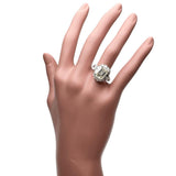 Size 13 Emerald-cut Diamond (LY-SI1-FAINT) 3.747ct Diamond 1.28ct Ring・Finger Ring Pt900 Platinum 9.5g Ladies
【Used】【Makoto Shichiten】【NN】




【Dxxx】