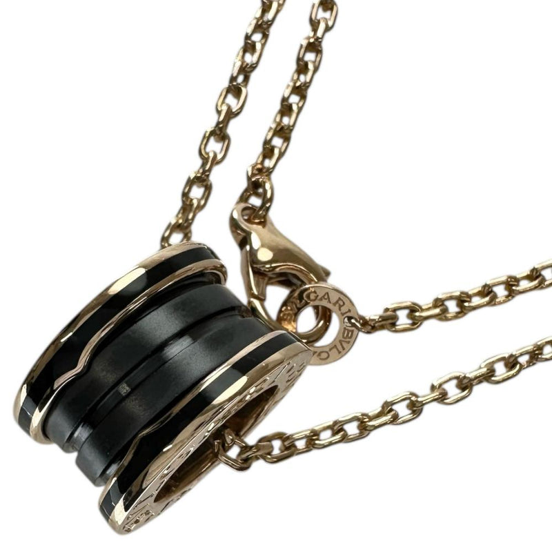 BVLGARI/ブルガリ】 ネックレス B-ZERO1 ブラック K18PGピンクゴールド