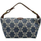 【CELINE】 Triomphe Denim Hand Pouch Handbag Denim/Leather Blue/Brown/Gold Hardware Ladies【Used】【Makoto Shichiten】【BL】




【Dxx】