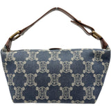 【CELINE】 Triomphe Denim Hand Pouch Handbag Denim/Leather Blue/Brown/Gold Hardware Ladies【Used】【Makoto Shichiten】【BL】




【Dxx】