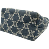 【CELINE】 Triomphe Denim Hand Pouch Handbag Denim/Leather Blue/Brown/Gold Hardware Ladies【Used】【Makoto Shichiten】【BL】




【Dxx】