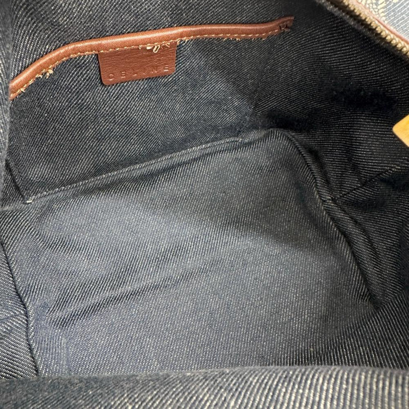 CELINE/セリーヌ】 トリオンフ デニム ハンドポーチ ハンドバッグ