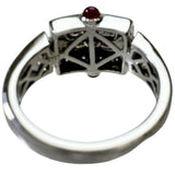 Size 12.5 Diamond 0.80ct Ruby Ring K18WG White Gold 18K 7.3g Ladies
[Used] [Makoto Shichiten] [NN]




[IDKD]
